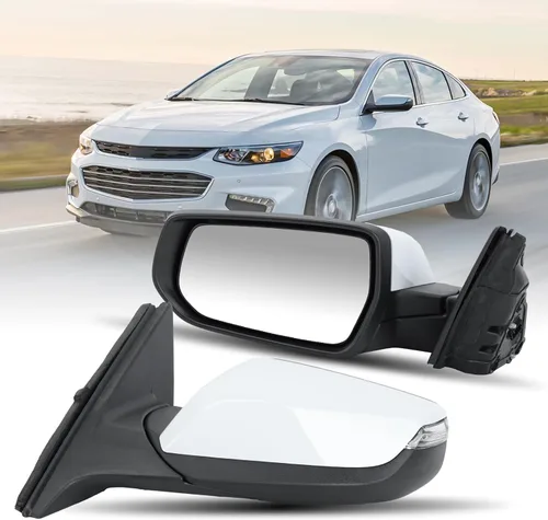 Vista 19 de Espejo de Visión Lateral del Conductor Compatible con Chevy Malibu 2016 2017 2018 2019 2020 2021 2022, Espejos con Detección de Punto Ciego