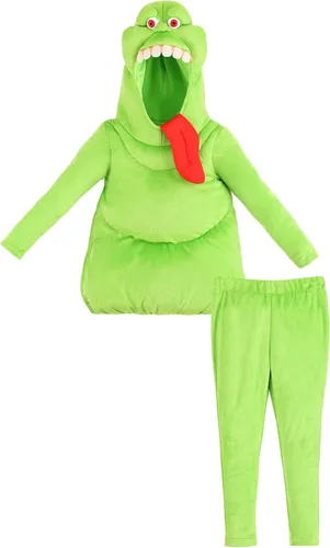 Vista 9 de Disfraz delgado de Cazafantasmas para niños pequeños, Verde