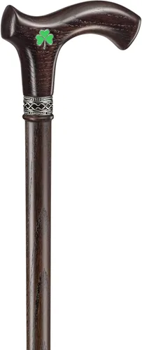 Vista 5 de Asterom Bastón irlandés hecho a mano para hombres y mujeres, bastón de madera único, elegante bastón