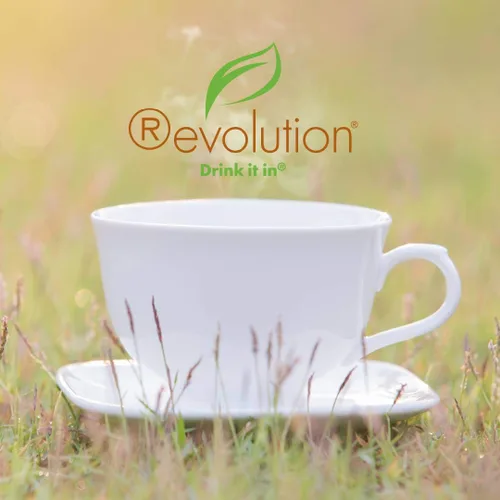Vista 5 de Revolution Tea - Té de hoja completa con infusor de malla - Té blanco de granada - 20 bolsas