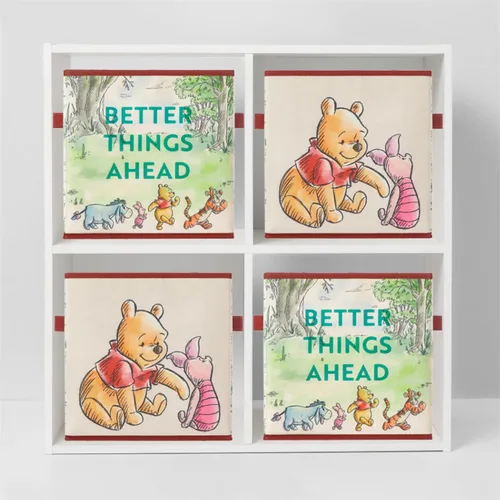 Vista 41 de Idea Nuova Marvel Avengers - Juego de dos espaciosos cubos de almacenamiento plegables, 10 x 10 pulgadas, Avengers / gris