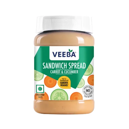 Veeba Sandwich de zanahoria y pepino para untar 9.88 oz