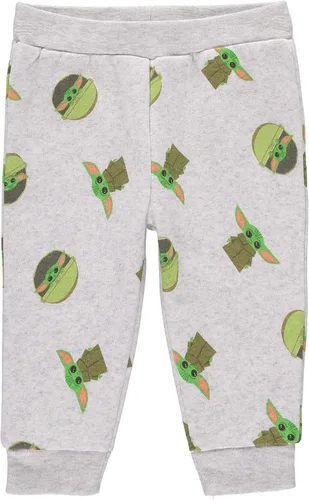 Vista 2 de STAR WARS Baby Boys 2 Piece Baby Yoda Set Includes Long Sleeve Hooded Fleece Top and Pants