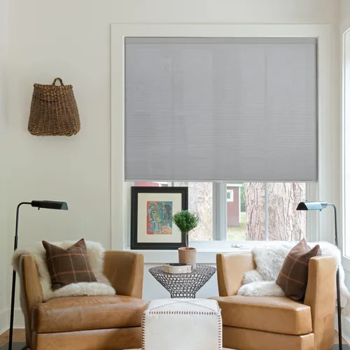 Vista 30 de LazBlinds Persianas celulares sin cordones, opacas personalizadas, 100 % bloqueo de luz, persianas plisadas para ventanas