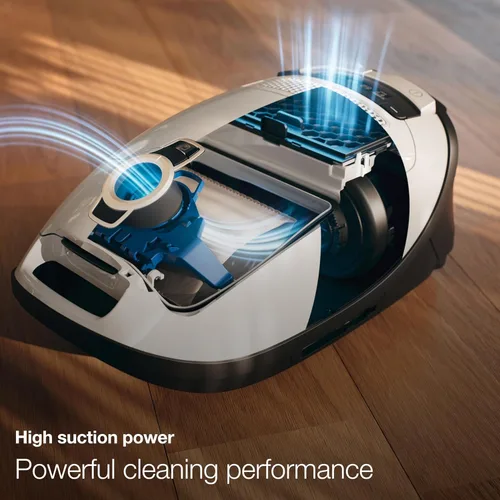 Vista 2 de Miele Classic C1 Pure Suction - Aspiradora de trineo con bolsa, gris grafito - Portátil, para el hogar