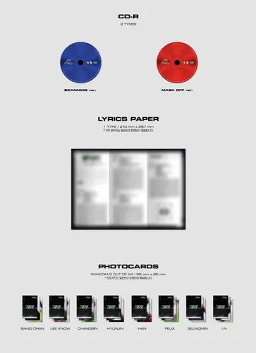 Vista 4 de Stray Kids - Oddinary Full Set Album incl PreOrder Benefit Extra Photocards