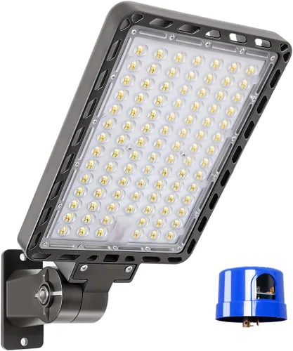 Vista 11 de ledmo Luces LED para Estacionamiento con Montaje de Muñón Ajustable 200W del Anochecer al Amanecer Iluminación Exterior con Fotocélula Luces de Área