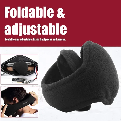 Vista 5 de Metog Calentadores de oído plegables unisex Polar Fleecekints Winter EarMuffs