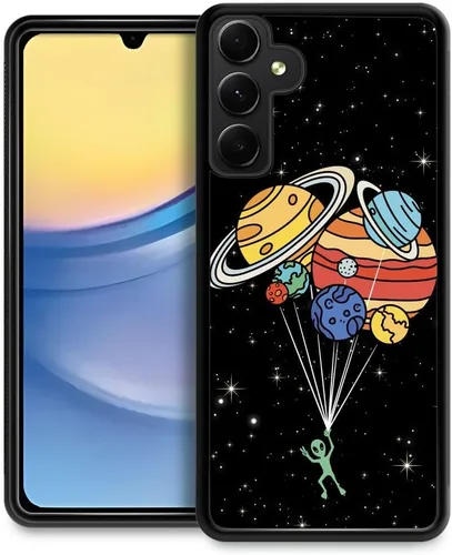 Vista 32 de Funda compatible con Samsung Galaxy A53 5G, sistema solar de globo alienígena, diseño de patrón increíble, a prueba de golpes, antiarañazos, carcasa