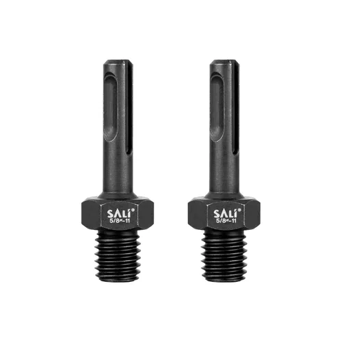 Vista 8 de SALI 2 PCS Adaptador de Broca de Núcleo con Rosca Macho 5/8"-11 a Vástago Triangular 1/2", Adaptador de Broca Macho 5/8"-11 para Sierra de Agujero
