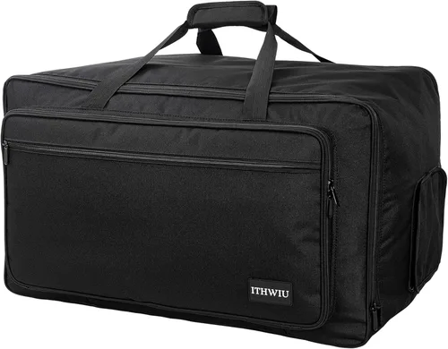 Vista 12 de Bolsa de transporte para altavoces con esponja gruesa para gabinetes de altavoces compactos de 8 pulgadas; resistente se adapta a QSC K8, Yamaha