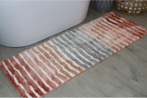 Vista 23 de Funda de microfibra suave para tapa de inodoro, lavable a máquina, 18 x 18 pulgadas, parte trasera de goma, se adapta a la mayoría de tapas