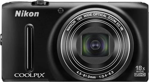 Número 18,110,000 Pixeles Negro Mate s9400bk cámara digital Nikon Coolpix S9400 Zoom óptico de 18 x eficaz de Pixels – Versión Internacional (no de