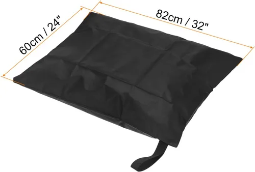 Vista 2 de uxcell Bolsa de viaje para lavandería, 32 x 24 pulgadas, Oxford para ropa sucia con cremallera con asa, impermeable, reutilizable, lavable, bolsa