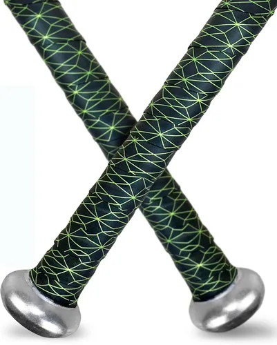 Vista 16 de ALIEN PROS Cinta de agarre de bate para béisbol de 0.020 in (paquete de 2) – Cinta de bate precortada y de calidad profesional – Envuelve tu bate