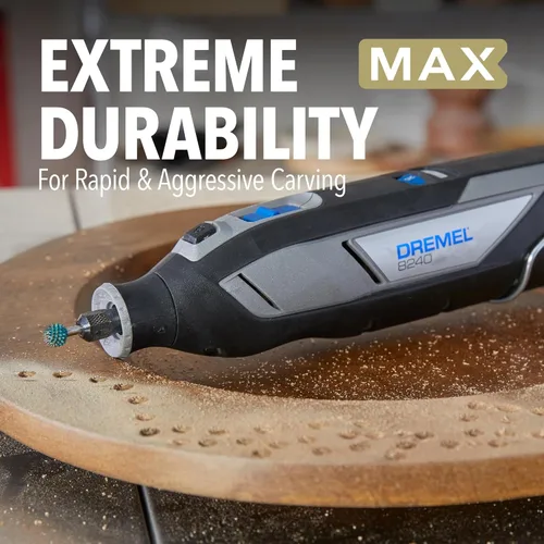 Vista 5 de Dremel 9951 Punta de Bola 11/32" Broca de Tallado Rotatorio Eléctrica - Ideal para Aplicaciones de Remoción y Alisado en Madera, Plástico, Espuma