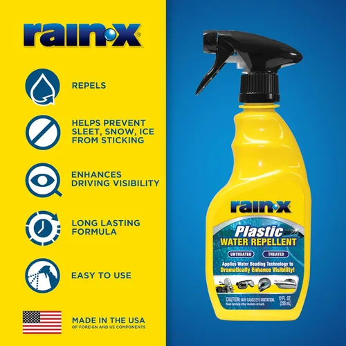 Vista 3 de Gel de prelavado para matar insectos y limpiar alquitrán de Rain-X, de 23 onzas líquidas oz. Paquete de 8., paquete de 1