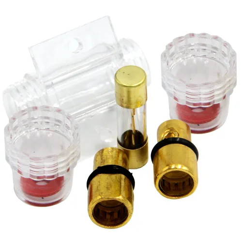 Vista 3 de ZOOKOTO Bloque de fusibles AGU en línea de 100 amperios para cable de calibre 4/8/10, 2