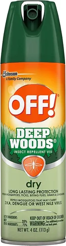 Vista 20 de OFF! Deep Woods Dry Bug Spray repelente de insectos VIII Protección al aire libre de larga duración contra mosquitos y garrapatas, 4 onzas