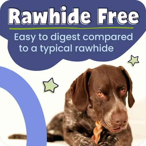 Vista 3 de Pawstruck Palitos Premium de 5-8" para Perros, Bolsa de 1 lb - 100% Digeribles, Carne de Res Natural, Bajo Olor, Masticable de Larga Duración