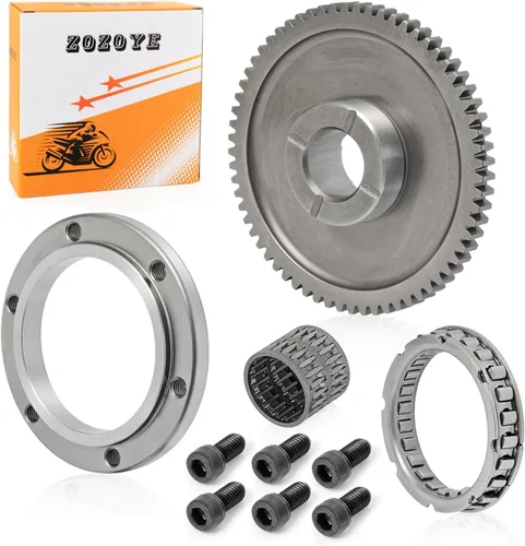Vista 7 de Kit de embrague de arranque rodamiento unidireccional + engranaje y junta para Yamaha 350 Raptor Warrior Big Bear Moto 4 YFM 350 1987-2014