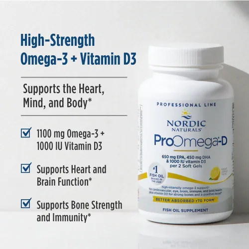 Vista 3 de Nordic Naturals proomega – D – Limón 60 ct.