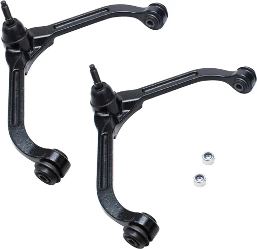 Vista 3 de Detroit Axle - Kit de suspensión de 14 piezas para Jeep Liberty 2006-2007, 2 cubos de rodamiento de ruedas, 2 brazos de control superior, 2 rótulas