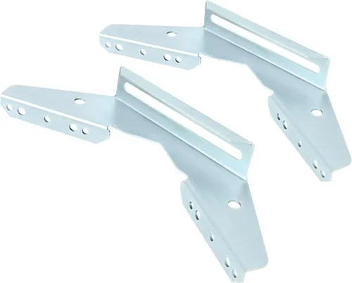 Vista 9 de HECASA Trailer Wing Bracket Bunk Bolster Boat Pontoon Wing Bracket Trailer V Wing Brackets Steel Galvanized Silvery