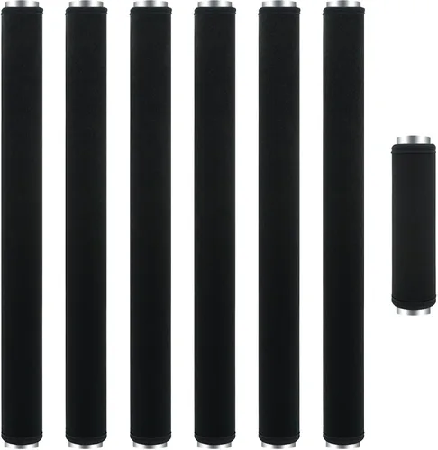 Vista 9 de 5 piezas de cubierta de manija de puerta de refrigerador, lavable para electrodomésticos de cocina, nevera, horno, microondas, lavavajillas Negro