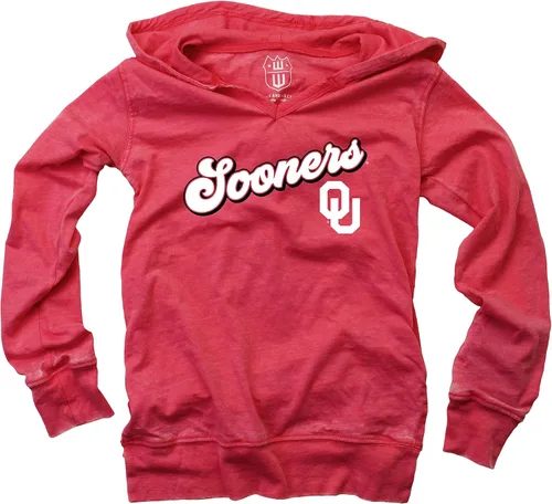 Vista 14 de Wes and Willy NCAA Camiseta con Capucha de Cuello en V para Niñas