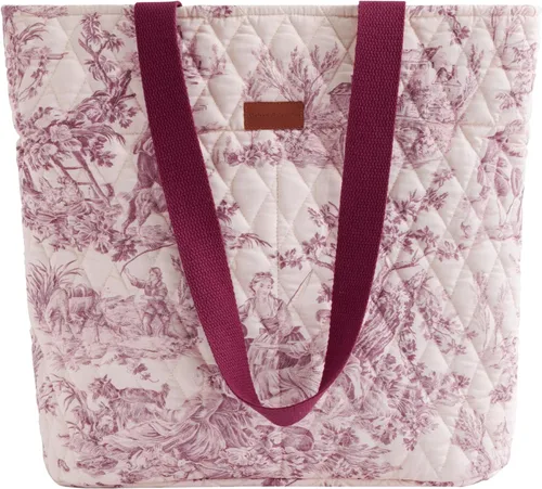 Vista 27 de Bolsas de compras Maison d' Hermine Bolsa de lona acolchada con bolsillos con cremallera Bolso pequeño reutilizable Bolsa de comestibles