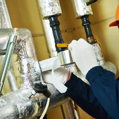 Vista 6 de MECCANIXITY Cinta de papel de aluminio, cinta de aluminio de 1.18 pulgadas x 32.8 pies (3.1 mil), cinta HVAC de alta temperatura, cinta de aluminio