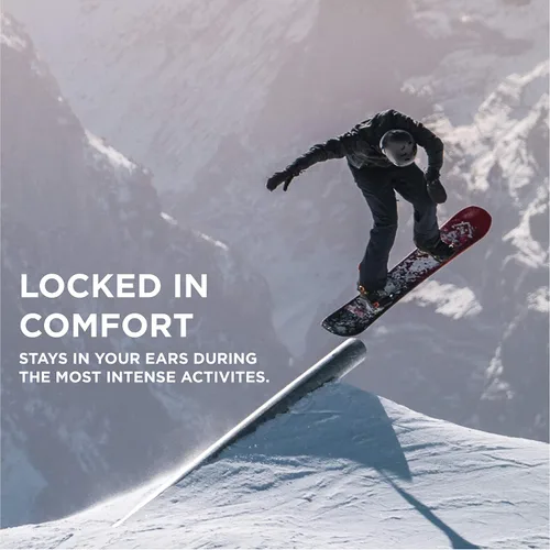 Vista 4 de Almohadillas de espuma viscoelástica Foam Masters para AirPods Pro 1ª y 2ª generación Cómodas Seguras Mejor cancelación de ruido Reemplazo