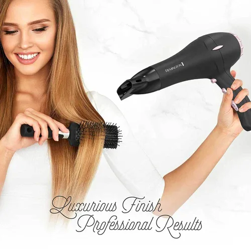 Vista 6 de Secador de pelo de cerámica perlada, Remington AC2015 T Studio Salon Collection, púrpura profunda