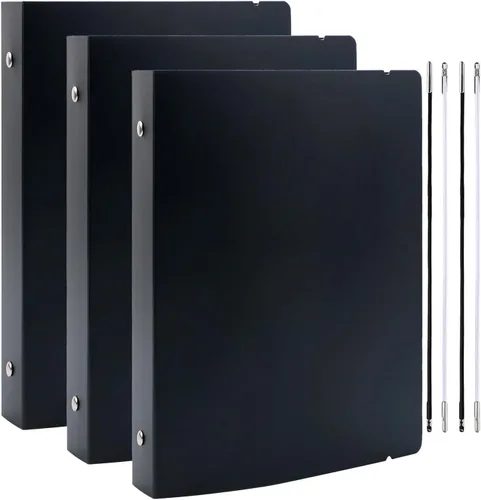 Vista 18 de BAOFALI 10PCS A5 Size Dividers for 6 Ring Binder,with Reinforced Edge and 10 Tabs,Paper Index Divider Category Page Tab Indexing Cards Die and Stamp