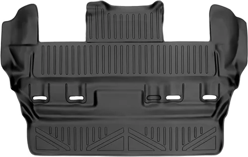 SMARTLINER Alfombrillas de piso de ajuste personalizado de tercera fila para Cadillac Escalade 2015-2020