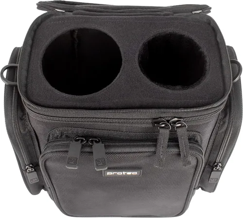 Vista 4 de Protec Bolsa de silencio doble de cuerno francés, soporte modular de pared y silencio, modelo M409
