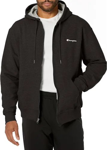 Vista 11 de Champion Sudadera con capucha y cremallera para hombre, cómoda sudadera con capucha para hombre (regular o grande y alto)