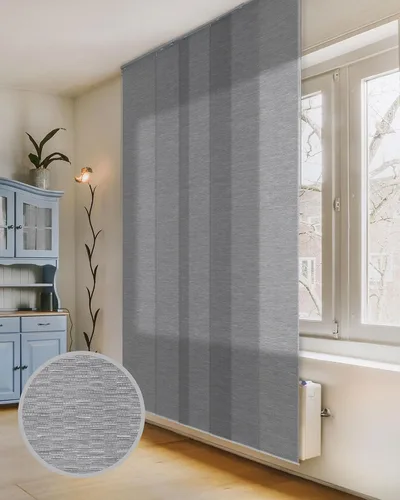 Vista 15 de GoDear Design Persianas verticales semitransparentes 45.8"-86" x 96", Night búho nocturno