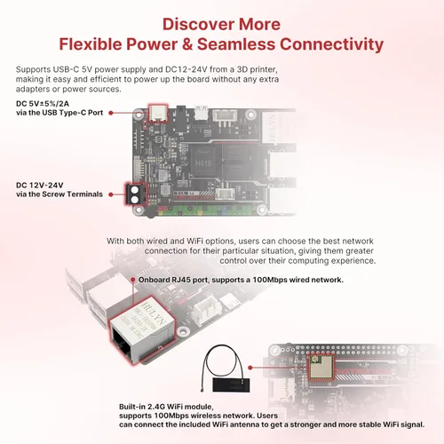 Vista 6 de BIGTREETECH Pi V1.2 Placa de control + pulpo V1.1+ 8 piezas TMC2209 V1.3 Kit de controlador de motor paso a paso Actualización Klipper para Voron