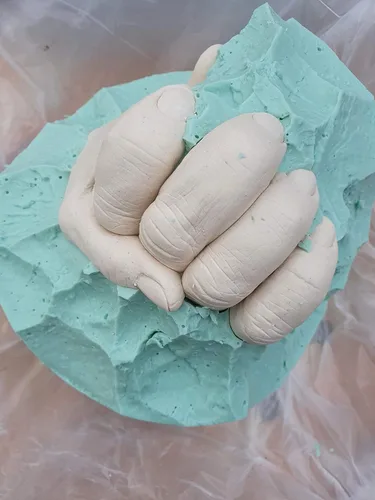 Vista 4 de Cavex CleverCast Alginato para moldeo de vida, material premium para moldeo de impresión, 500 gramos