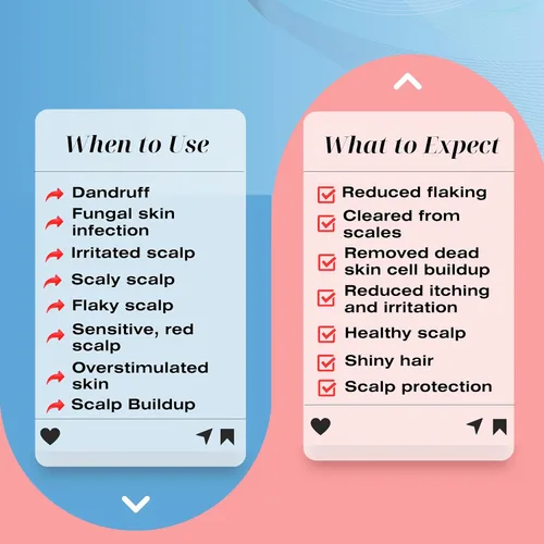 Vista 6 de Mediceuticals X-Folate Shampoo Champú Anticaspa para Mujeres y Hombres – Control Persistente de la Caspa – Para la acumulación de cuero cabelludo