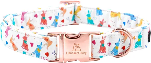 Vista 50 de Lionheart glory Collar de perro azul collar de verano para perro, collar de fiesta para perros machos o niñas, collares ajustables suaves