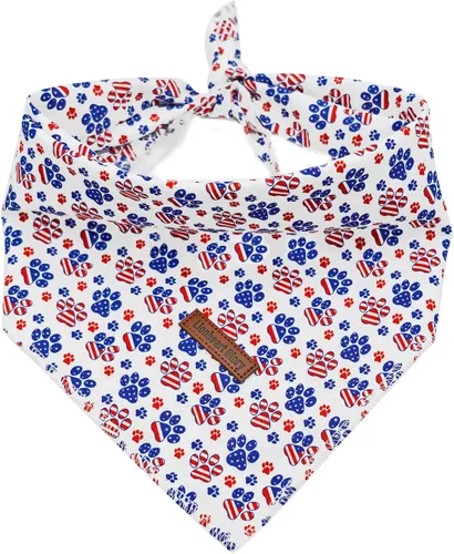 Vista 14 de Lionheart glory Bandana de Halloween para perros 1 paquete Bufanda suave lavable para perros, pañuelo cuadrado ajustable para perros pequeños