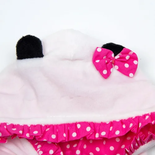 Vista 4 de Ropa de muñeca Reborn de 22 pulgadas para muñeca Reborn de 20-23 pulgadas, accesorios de atuendo de panda, 4 piezas, ropa a juego de bebé Reborn