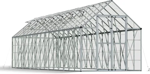 Vista 14 de Snap & Grow invernadero de 6 pies, plateado, tamaño: 6' x 8', Plateado