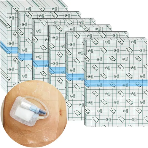 Vista 12 de 50 vendajes de película adhesiva transparente a prueba de ducha, protectores de vendajes transparentes para ducha, tatuajes, quemaduras abdominales