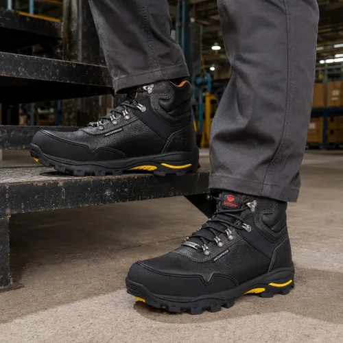 Vista 6 de SUREWAY Men's 6" Soft/Steel Toe Heavy Duty Waterproof Work Boot