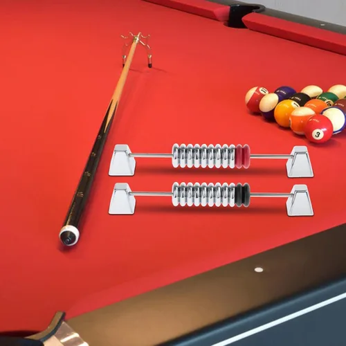 Vista 7 de 2 unidades de tejo con puntuación de ábaco de metal, dispositivos de estilo Snooker Billar, tablero de puntuación para juegos de mesa, mesas