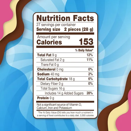 Vista 2 de Nucita Tarro Trisabor, sabores de chocolate, vainilla y fresa, tarro de 54 unidades, 26.7 onzas